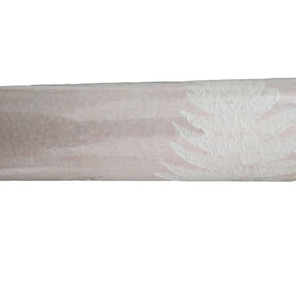Wallpaper 2 New Rolls Carey Lind Pink White Textured Tropical 112 SQ FT Total - Picture 11 of 16